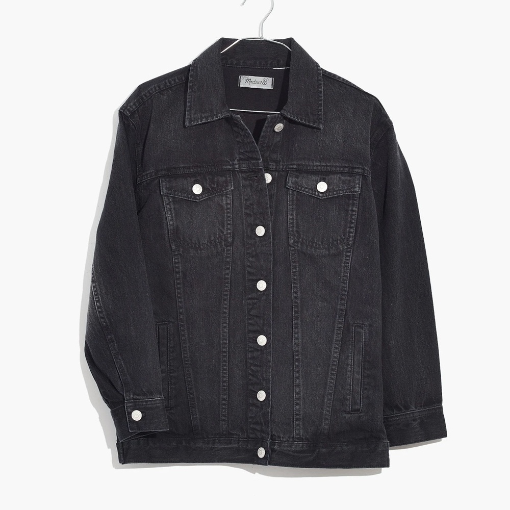 Madewell Black Jean Jacket